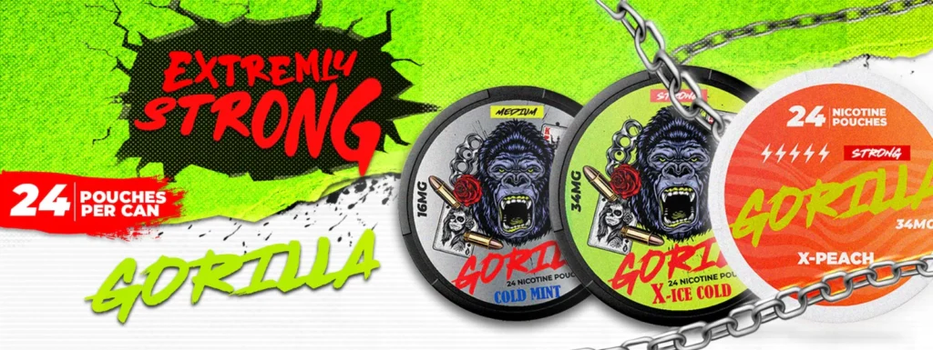 gorilla – vape jetable et nicotine pouch Casablanca Maroc