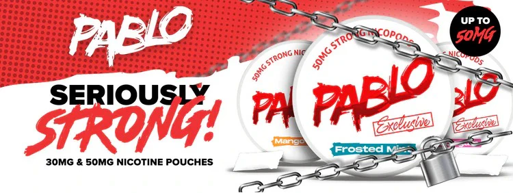 pablo – vape jetable et nicotine pouch Casablanca Maroc