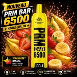 strawberry banana – Boutique Cigarettes Electroniques, nicotine pouches et E-Liquides Casablanca Maroc