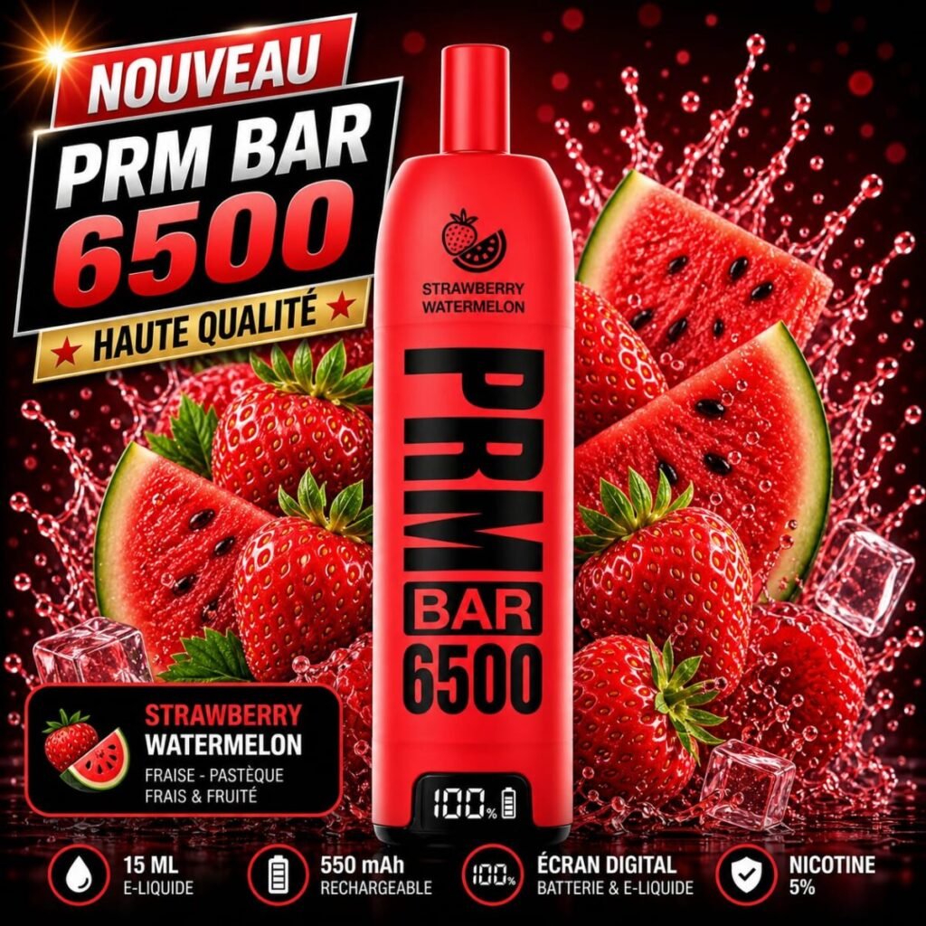 strawberry watermelon – Boutique Cigarettes Electroniques, nicotine pouches et E-Liquides Casablanca Maroc