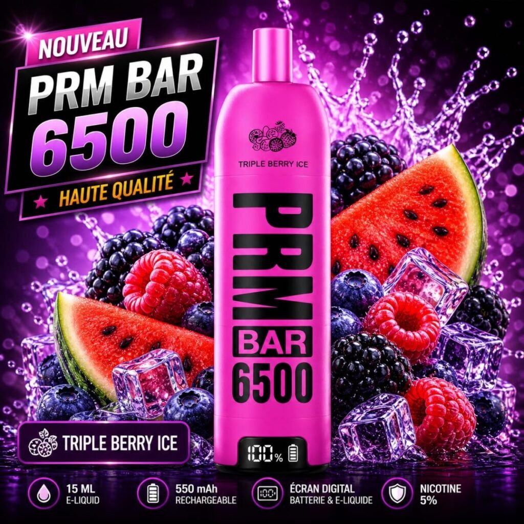 triple berry ice – Boutique Cigarettes Electroniques, nicotine pouches et E-Liquides Casablanca Maroc