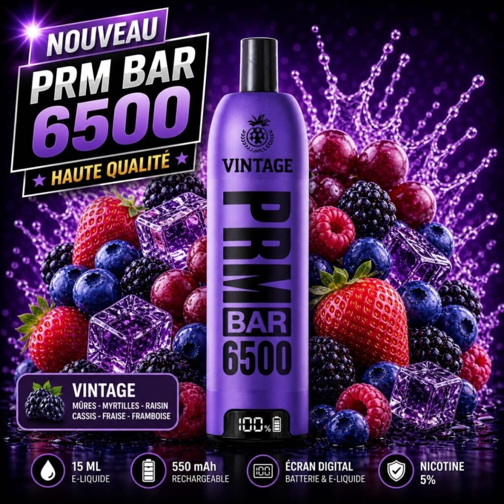 vintage – Boutique Cigarettes Electroniques, nicotine pouches et E-Liquides Casablanca Maroc