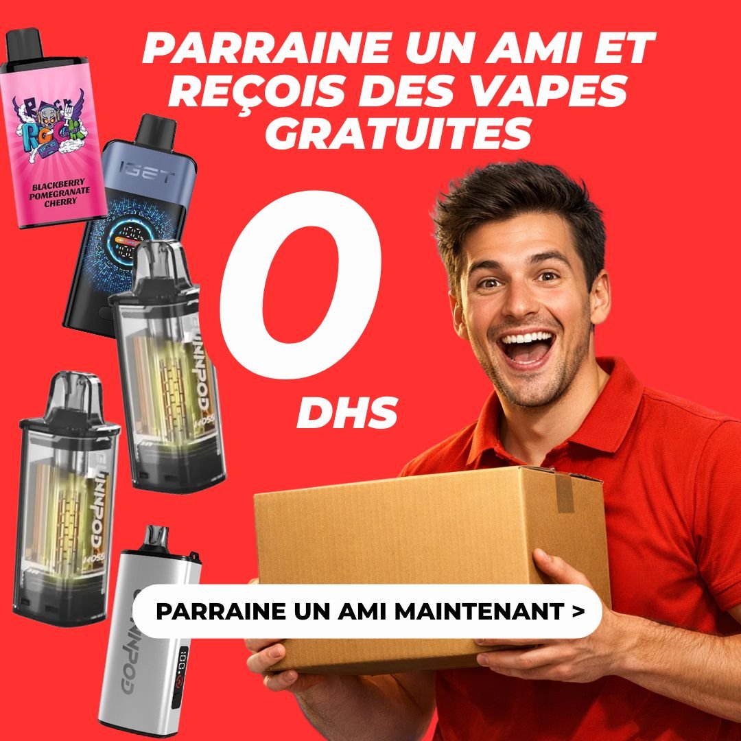 Banners – Boutique Cigarettes Electroniques, nicotine pouches et E-Liquides Casablanca Maroc