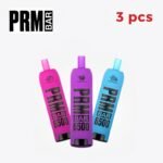 PRM Bar 6500 Puffs (5% Nic) (3pcs) – Boutique Cigarettes Electroniques, nicotine pouches et E-Liquides Casablanca Maroc